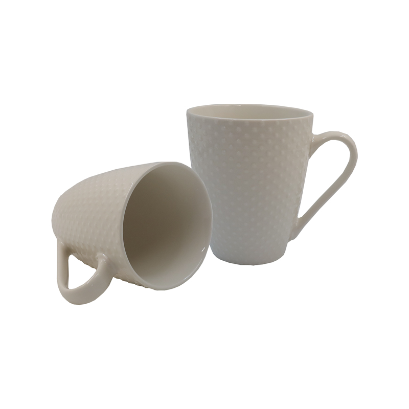 Niceone Set of 6pcs  High Quality Porcelain Reusable Tea Milk Coffee Ceramic Drinking Cups Elegant Home Kitchen Office Tableware (BYD-CUP-2025-CS MILK CUP)