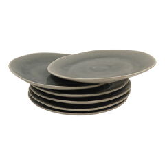 Nice One Set Of 6pcs 8.5inch Classique  Porcelain Dinner Dish Plates （YB-PLATE-8.5-1 PLATE 8.5INCH）