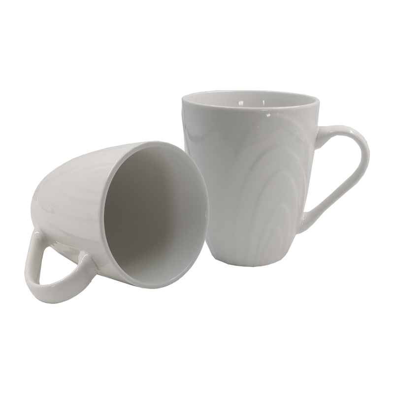 Niceone Set of 6pcs  High Quality Porcelain Reusable Tea Milk Coffee Ceramic Drinking Cups Elegant Home Kitchen Office Tableware (BYD-CUP-7039C-CS MILK CUP)