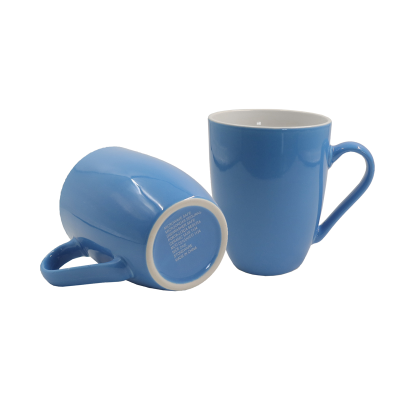 Niceone Set of 6pcs  370ML High Quality  Big Porcelain Tea Milk Coffee Ceramic Cups (BYD-CUP-4348 MILK CUP)