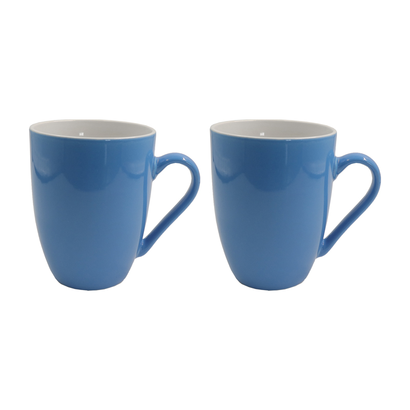 Niceone Set of 6pcs  370ML High Quality  Big Porcelain Tea Milk Coffee Ceramic Cups (BYD-CUP-4348 MILK CUP)