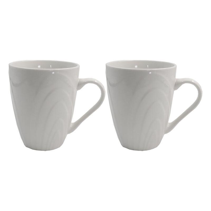 Niceone Set of 6pcs  High Quality Porcelain Reusable Tea Milk Coffee Ceramic Drinking Cups Elegant Home Kitchen Office Tableware (BYD-CUP-7039C-CS MILK CUP)