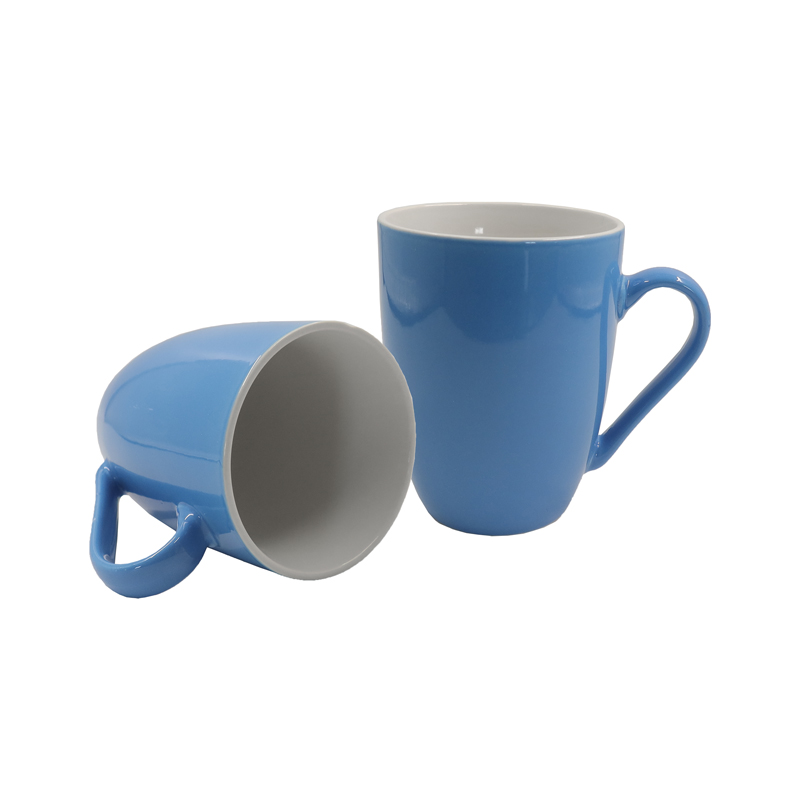 Niceone Set of 6pcs  370ML High Quality  Big Porcelain Tea Milk Coffee Ceramic Cups (BYD-CUP-4348 MILK CUP)