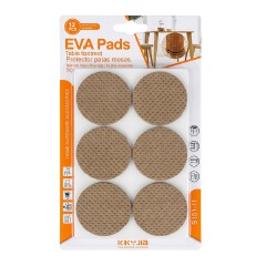 12pcs Round 5cm Furniture Pads Eva Foam Pad for Chair Legs Non Slip Anti Skid Bumper Pad