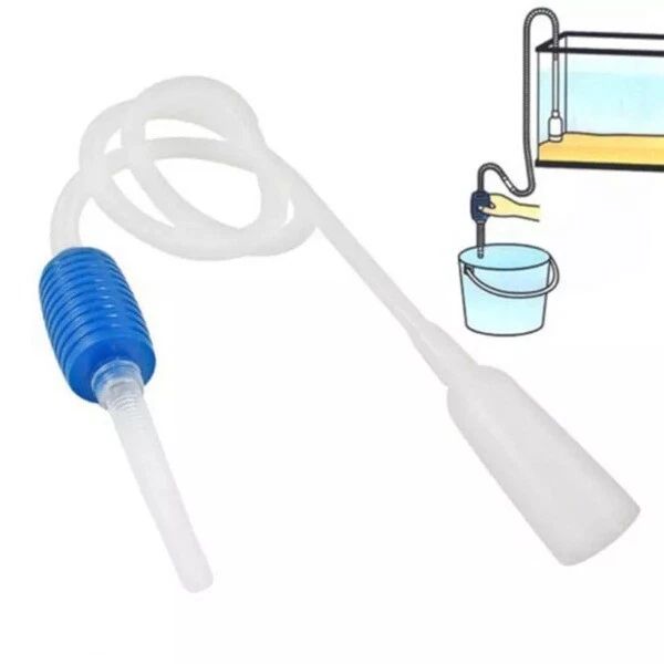 Aquarium Water Changer Pump for Fish Tank Syphon Vacuum Gravel Cleaner Pump Semi-automatic Change