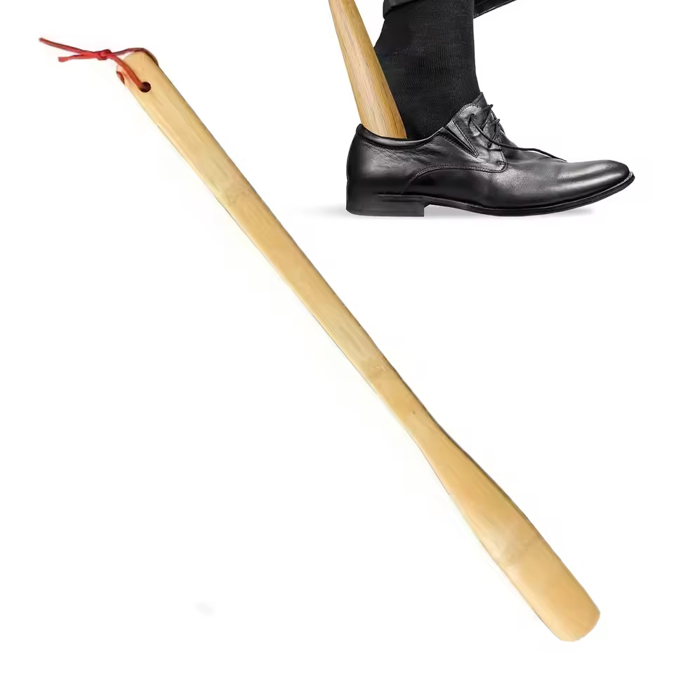50cm Professional Shoe Lifter 18cm Shoe Horns Spoon Shape Shoehorn Long Scoop Pure Natural And Pollution-free Bamboo Pulls Handmade Convenience Keep Hands Away From Bacterial
