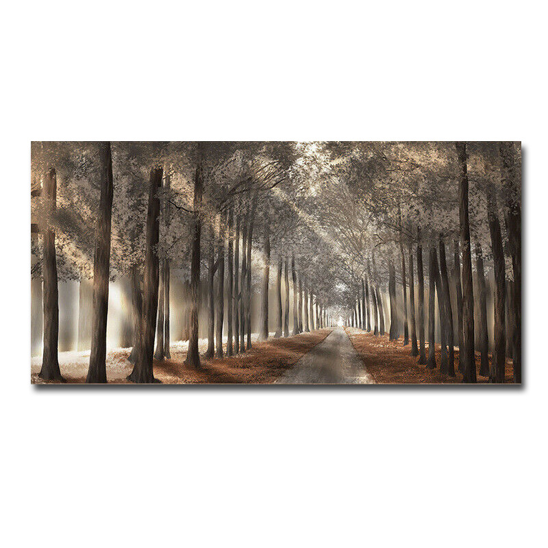 Canvas Painting Modern Landscape Wall Art for Home Decor, Mountain Lake Scenery Painting, High Definition Canvas Print, Frameless Nature Artwork for Living Room Bedroom Canvas Wall Art