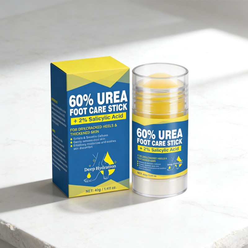 Deep Repair Long-Lasting Moisturizing Gentle Exfoliating Women's Urea Cream Stick 2% Salicylic Acid