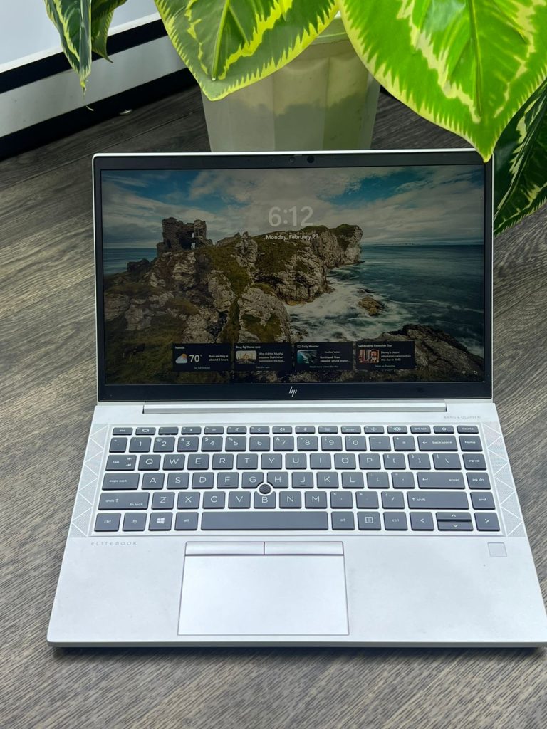 EX-UK Refurbished HP Elitebook 845 G7 AMD Ryzen 5 Pro 4650U 16GB+512GB SSD Laptop with Radeon Graphics Windows 11 pro Bluetooth Webcam Student Professional Office HP Laptop