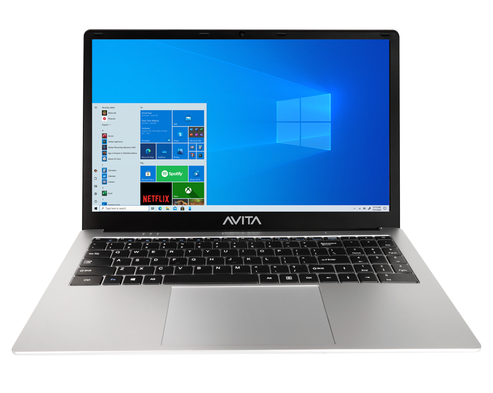 (Free Tablet+Bag) Brand New AVITA SATUS S102 Laptop 8GB+256GB+15.6" SATA 3.0 SSD Storage Intel Celeron N4020 7.4V 5000mAh Battery Linux OS Windows 11 Home on request Bluetooth 5.0