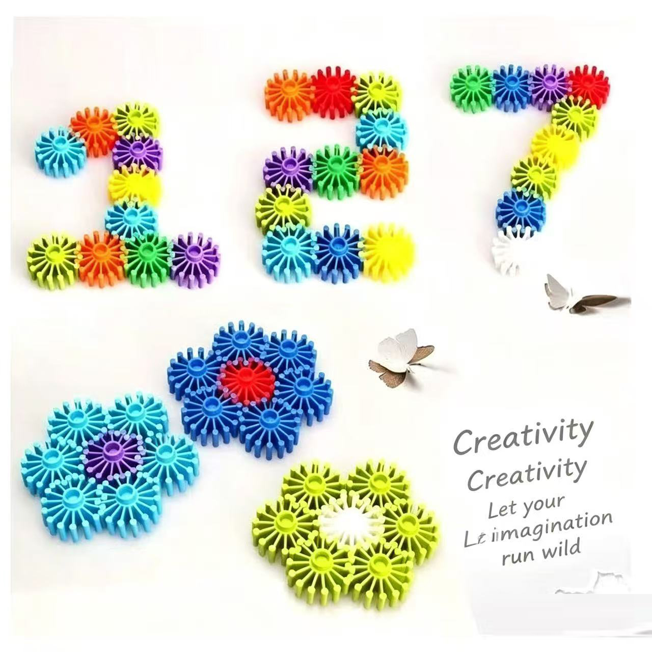 3D Puzzle Building Blocks for kids，educational STEM toy， Parent-Child Interaction stackingblocks for boys & girls，creative gift for toddlers