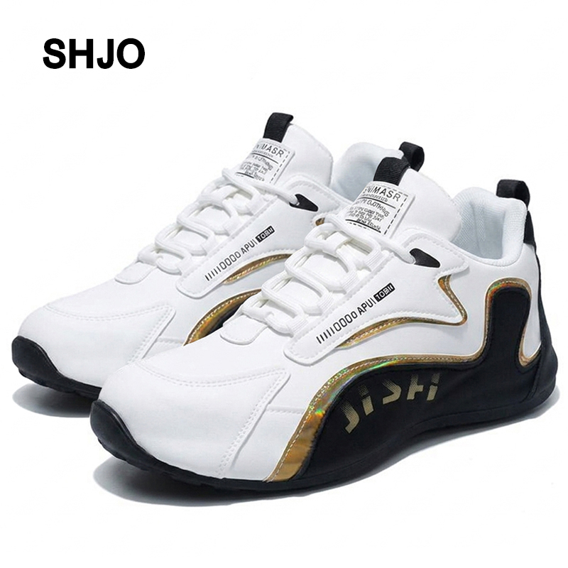 SHJO Men's Shoes Athletic Walking Shoe Leather Surface Is Waterproof And Non-Slip High-End Travel Shoes Trendy And Versatile Men'S Sports And Leisure Shoes Trendy Shoes Sports Shoes Walking Shoes