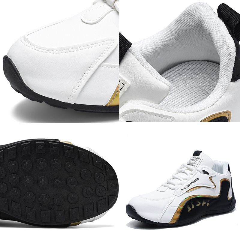 SHJO Men's Shoes Athletic Walking Shoe Leather Surface Is Waterproof And Non-Slip High-End Travel Shoes Trendy And Versatile Men'S Sports And Leisure Shoes Trendy Shoes Sports Shoes Walking Shoes