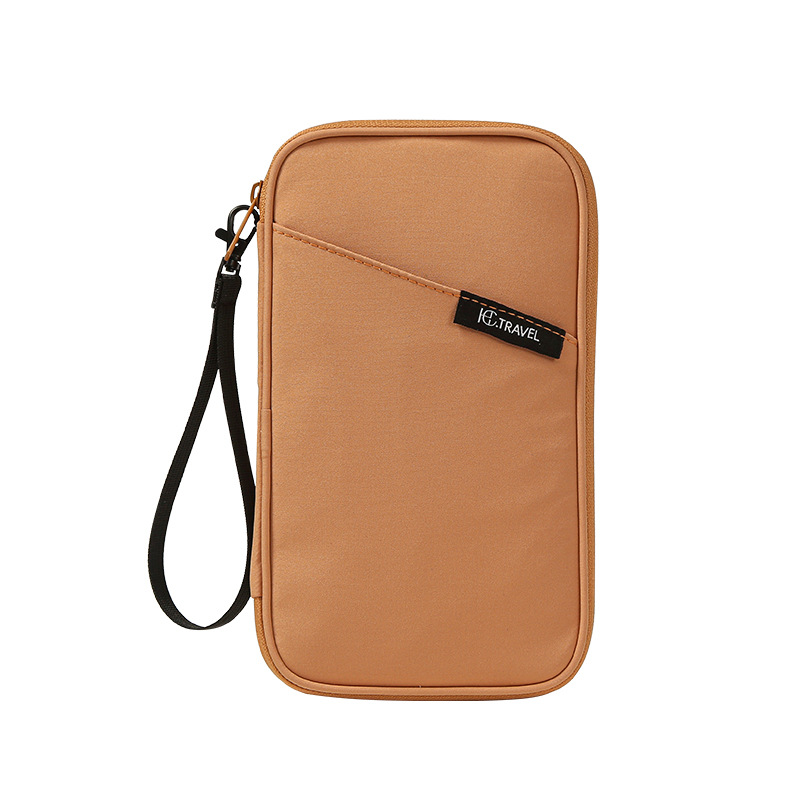 new model card holder ID card portable passport holder travel portable large capacity storage bag waterproof Ticket clip document holder