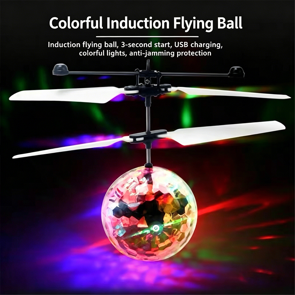 Children Infrared Induction Remote Flying Toy Teen Induction Flying Toy for Ages 14+