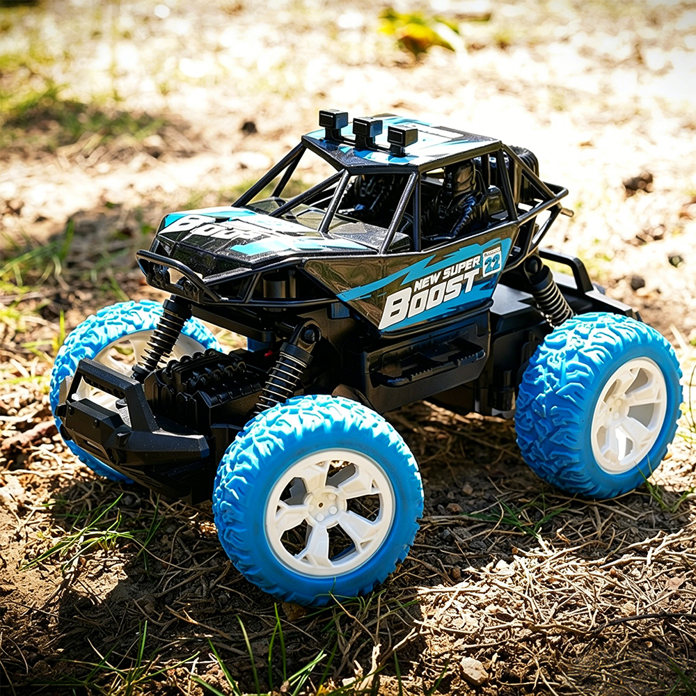 Children 4-Channel RC Off-Road Car Toy Kids Remote Control Cross-Country Climbing Cars Fun for age 8+Yrs (batteries not included)