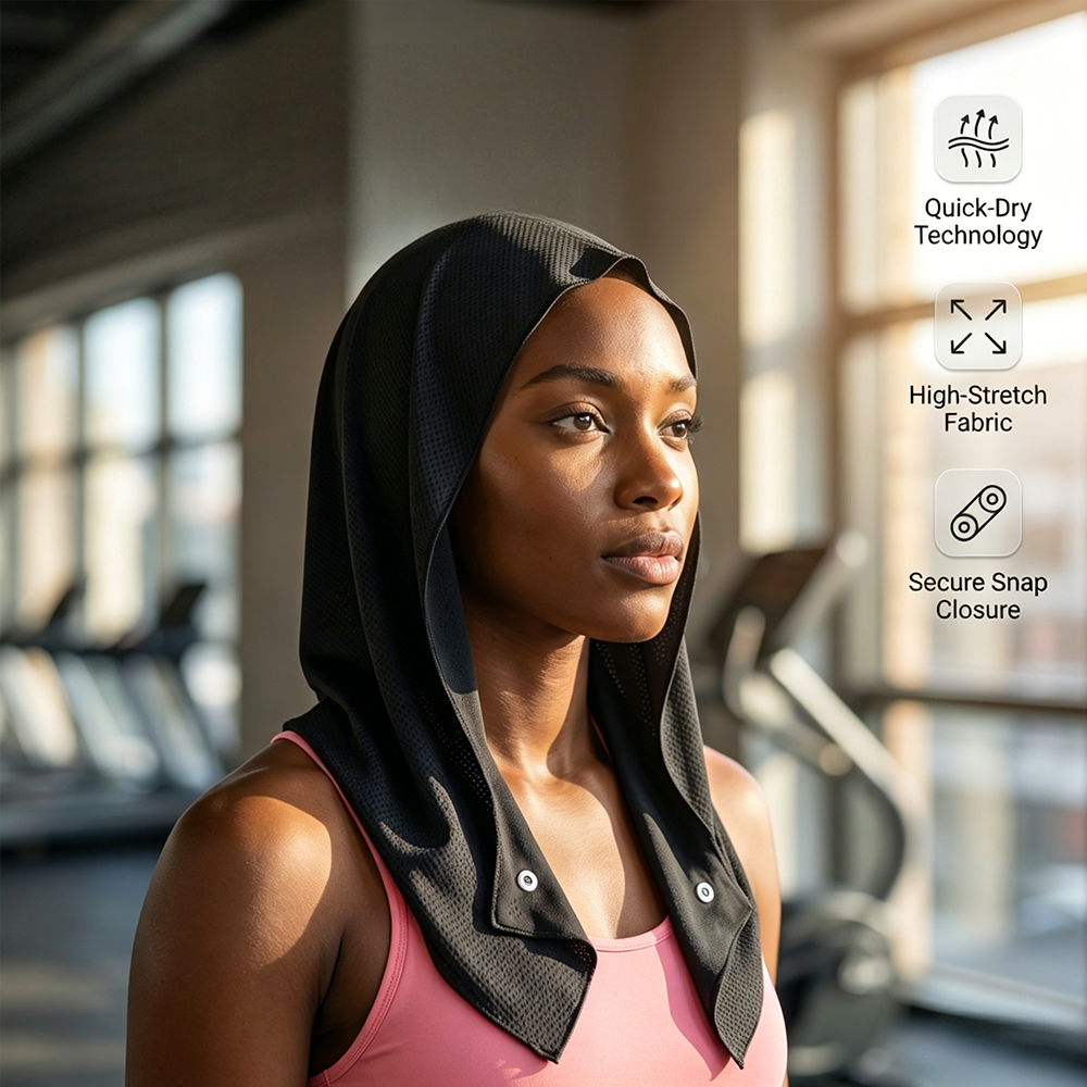 New Arrival Unisex Mobile Arm Bags + Sunscreen Shawl Set Outdoor Armband Quick Dry Towel Running Arm Bag Sunscreen Headscarf