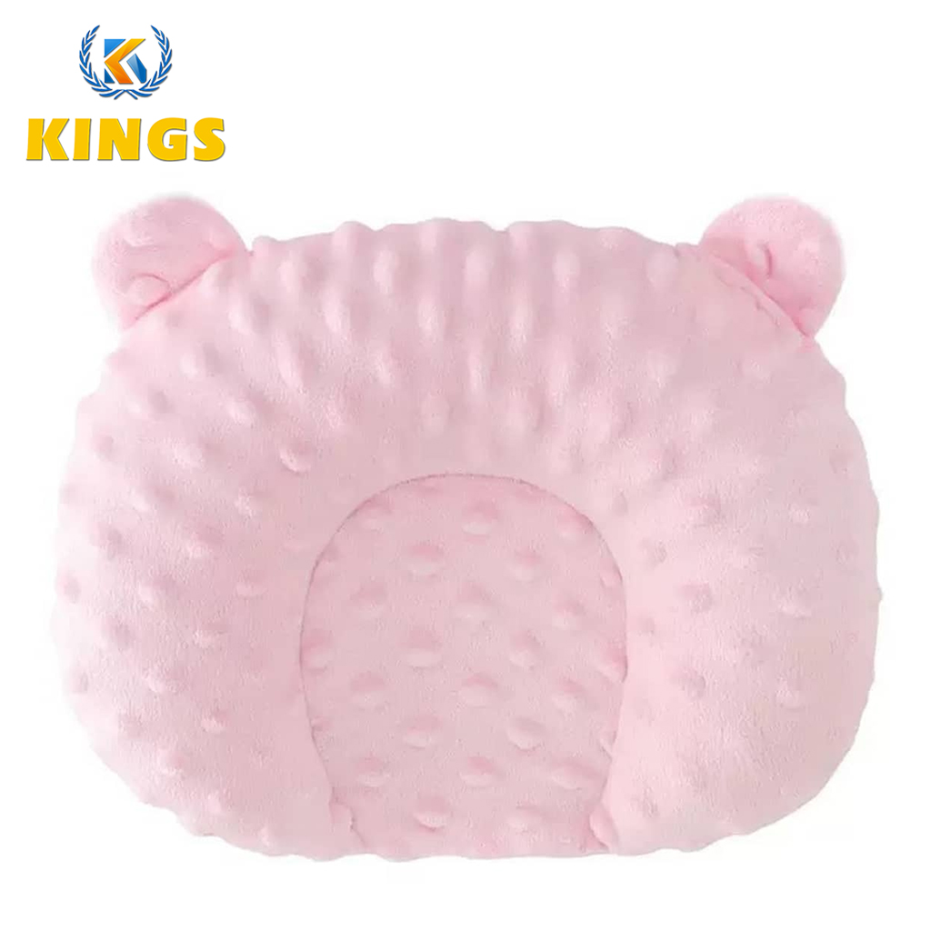 Bear Ear Baby Shaping Pillow U-Shaped Curved Head Support Pillow For 0-1 Yrs