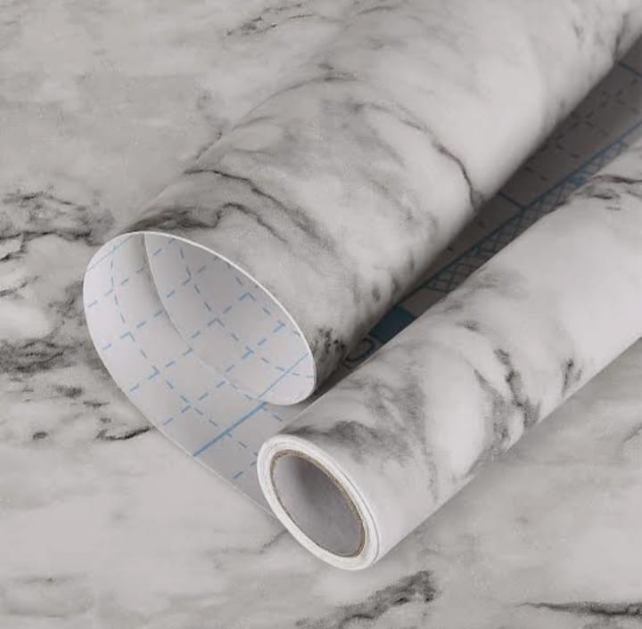 Self-Adhesive Home & Office Decorative Wallpaper Roll – Peel and Stick Wall Covering for Bedroom, Living Room, Office & Furniture Decoration Use