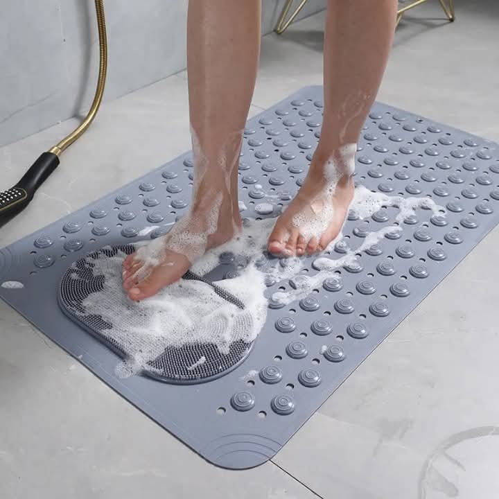 Big Size Anti-Slip Bathroom Mat 50x80cm – Soft Absorbent Quick Dry Floor Rug with Strong Non-Slip Backing for Bathroom, Kitchen & Doorway Use