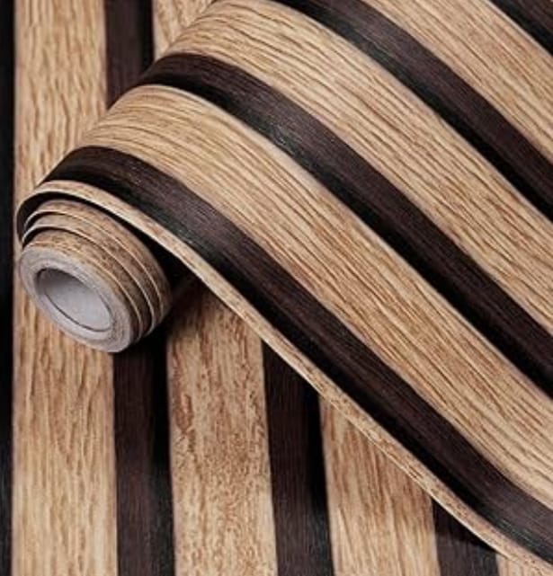 Self-Adhesive Home & Office Decorative Wallpaper Roll – Peel and Stick Wall Covering for Bedroom, Living Room, Office & Furniture Decoration Use