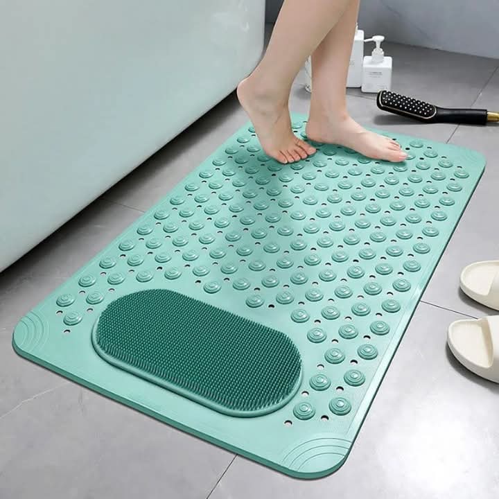 Big Size Anti-Slip Bathroom Mat 50x80cm – Soft Absorbent Quick Dry Floor Rug with Strong Non-Slip Backing for Bathroom, Kitchen & Doorway Use
