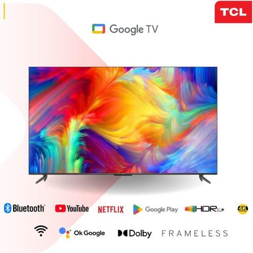 TCL 43" Inch 4K Ultra HD Smart Google Android TV 43V6D(2026 MODEL) Direct LED TV,HDR10, Bluetooth WIFI ,NETFLIX,YOUTUBE,APP STORE,DOLBY,PRIME VIDEO,GOOGLE CAST SCREEN-BLACK-1 YEAR WARRANTY