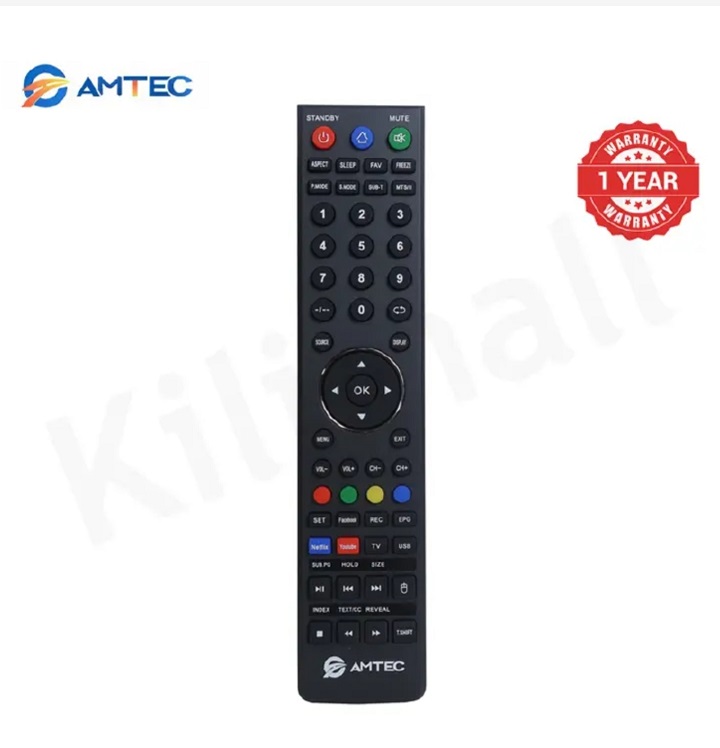 Amtec 32" inch Smart  Android TV Frameless HD  LED Bluetooth Wi-Fi Enabled Mirror Cast Inbuilt Decoder 3HDMI 2USB Port Quad Core 1GB+8GB Netflix YouTube Energy Saving Television Amtec32+ 8 FREE GIFTS