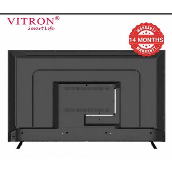 VITRON 55" INCH SMART TV Television 4K ULTRA HD Bluetooth Enabled TV Smart WHALE OS TV Netflix, YouTube App store Inbuilt Decoder, ICAST SCREEN, VOICE CONTROL HTC55W +Free TV Guard + TILT WALL BRACKET