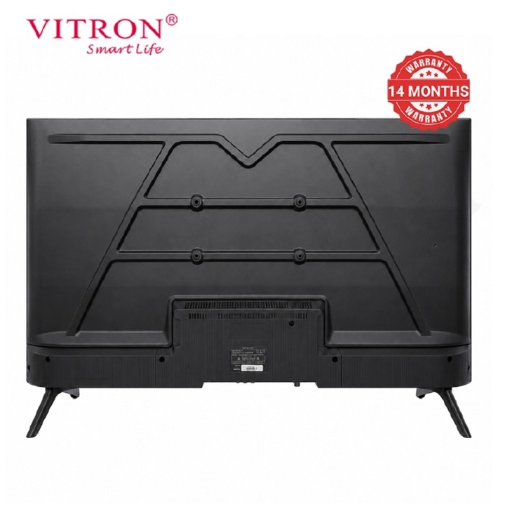 Vitron 43 inch Smart TV Whale OS HTC43W 2K QUAD HD LED TV WIFI Enabled Bluetooth Connectivity Frameless Television Netflix YouTube Prime Video Inbuilt Decoder DSTV Stream VitronTV plus 4 EXTRA GIFTS