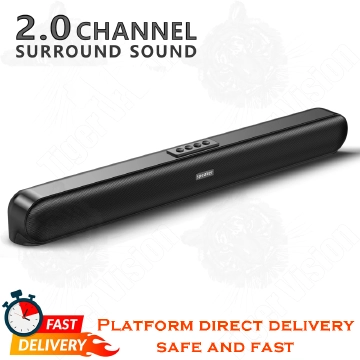 Soundbar Bluetooth Speaker System Shock Xbass Woofer Surround Stereo Portable Speakers Waterproof Plug-in Card Trumpet Bass Outdoor Subwoofer TV Speaker Sound bar Home Audio