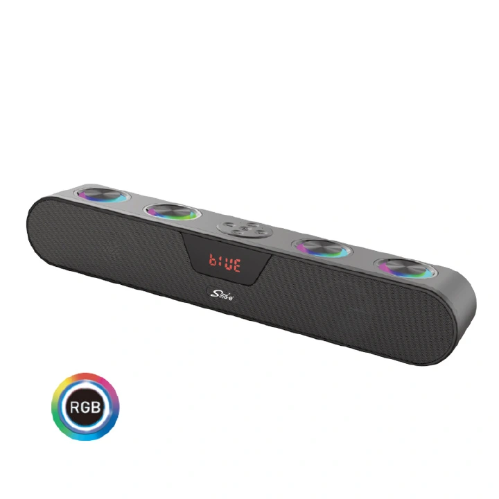 20W Bluetooth Speaker 5.0 2H Charge for 6H Bass Music Playtime Wireless Soundbar Trumpet Bass with TF/AUX Input 1200mAh Fast Charge 10M Range for Camping/Travel/Church Choir Speaker