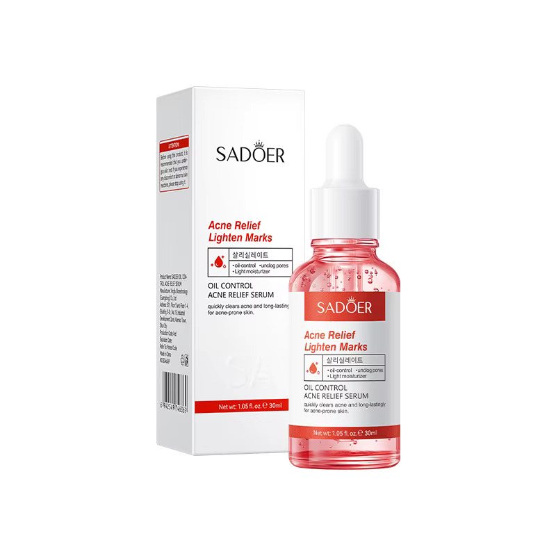 5 in 1 Face Serums Combo, Acne Relief Serum + Turmeric Anti  Acne Serum Like Vitamin C + AHA BHA  Fruit Acid Essence + Snail Serum + Niacinamide Face Serum Fade Dark Spots, Anti Acne, Moisturize