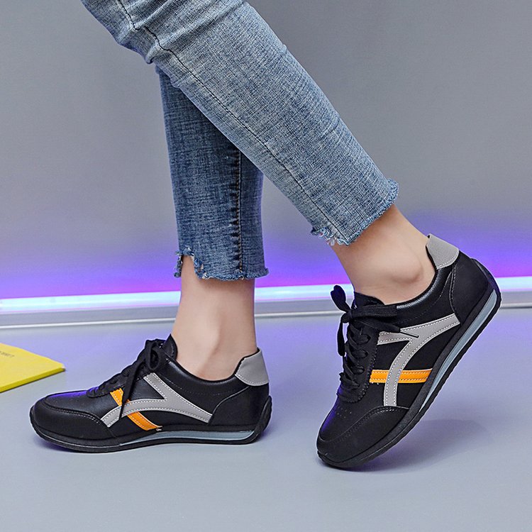 ASSKLO Sneakers Women Large Size New Sports Shoes Women's Small White Shoes Fashion Comfort Sneakers Lightweight Casual Running Shoes trendy shoes tennis shoe ladies shoes leather upper White Red Grey
