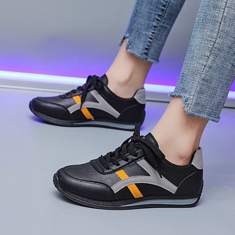 ASSKLO Sneakers Women Large Size New Sports Shoes Women's Small White Shoes Fashion Comfort Sneakers Lightweight Casual Running Shoes trendy shoes tennis shoe ladies shoes leather upper White Red Grey