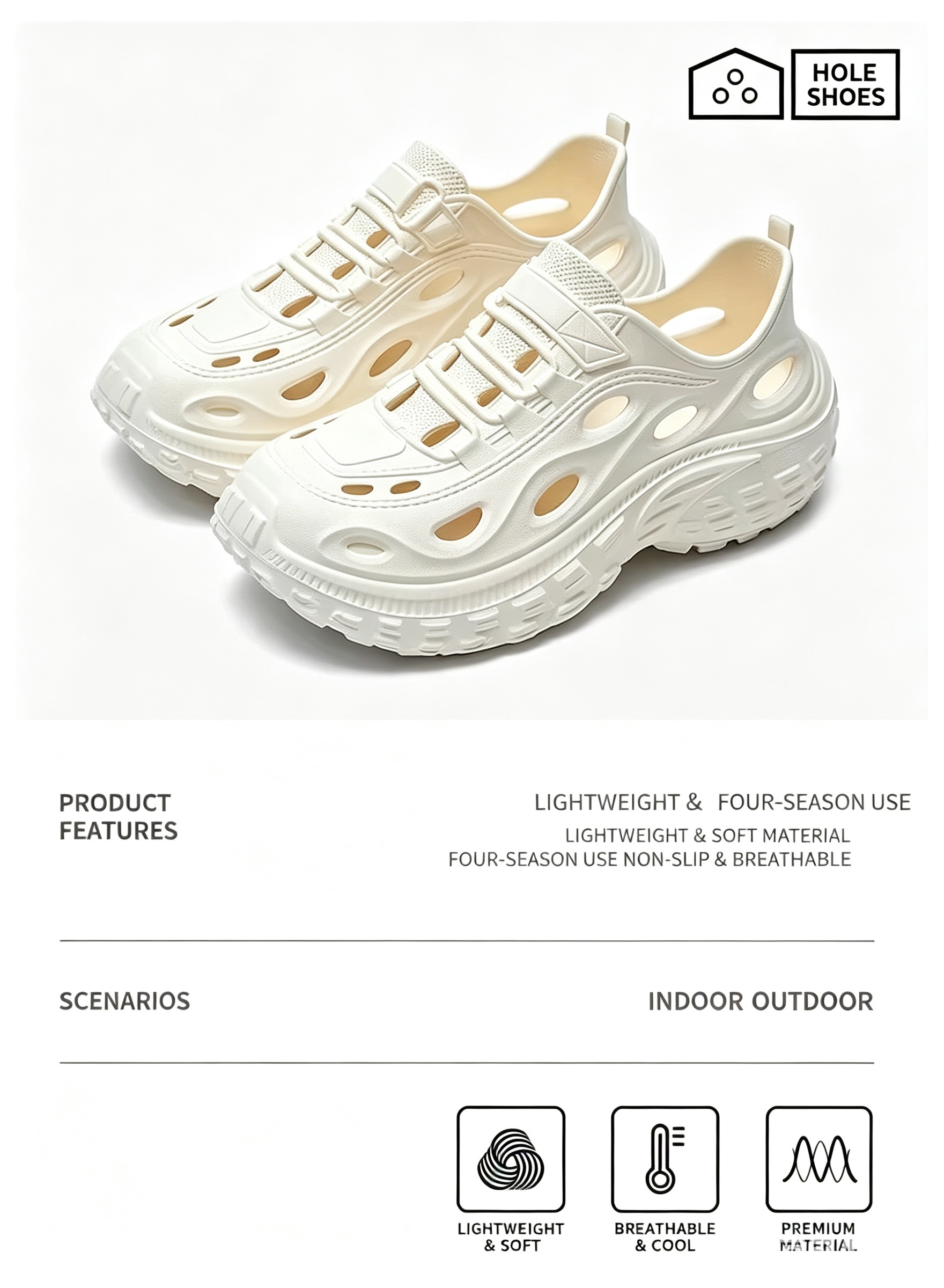 2026 ASSKLO New fashion men's shoes men sandals beach shoes driving hole shoes slip-on outdoor shoes anti slip beach fishing river wading sandals loafers soft sole comfortable for men Doctor's shoes