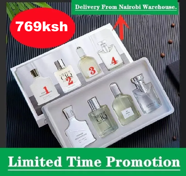 Men's perfume suit has 4 different fragrances Classic Long Lasting  Fragrances Deodorants Gift