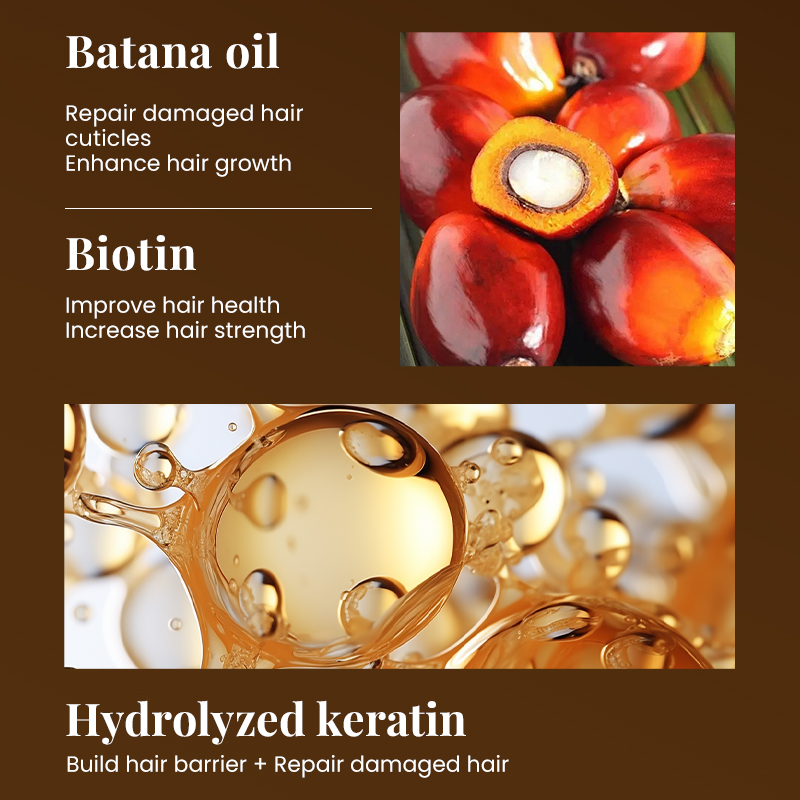 KORMESIC Batana Shampoo Hair Care 4-Piece Set