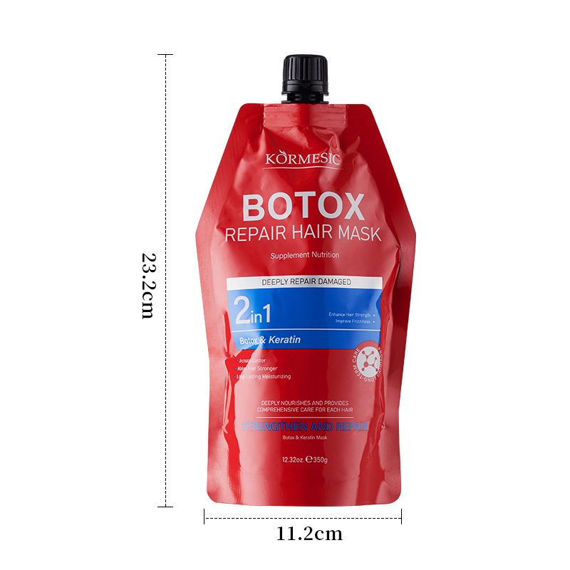 3pcs ORMESIC Botox & Keratin Trio Leave-in conditioner spray oil mask. One spray for shine – intense hydration anti-frizz repair dryness rebuild protein, prevent splits
