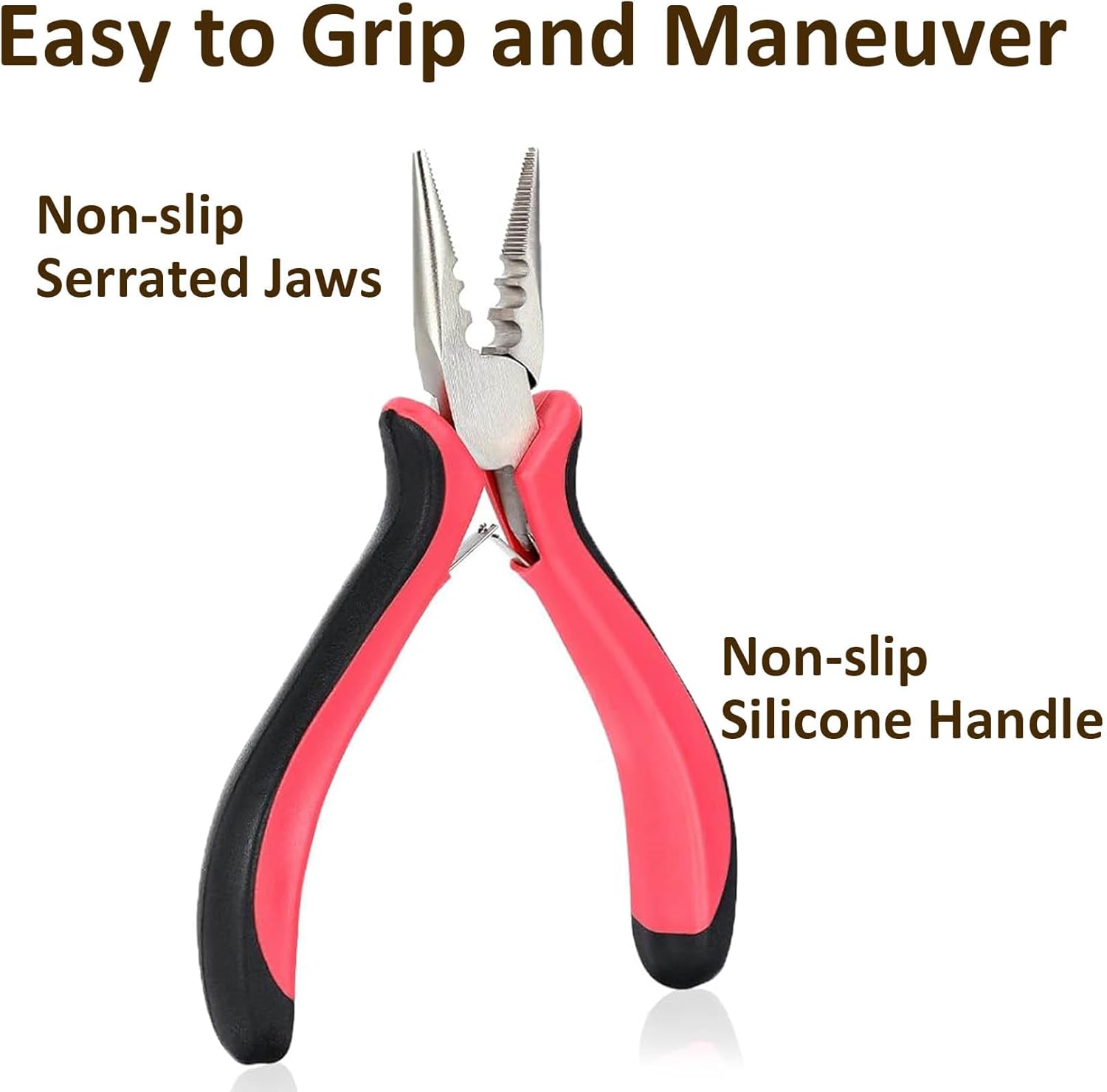 Hair Extension Tool Kit, 600 Silicone-Lined Micro Rings, 1 Pair of Pliers, 2 Hook Pull Loops, 10 Curved Hair Needles, 4 Metal Hair Clips, 1 Comb, 3 Rolls of Sewing Thread, 200 Mini Rubber Bands wig
