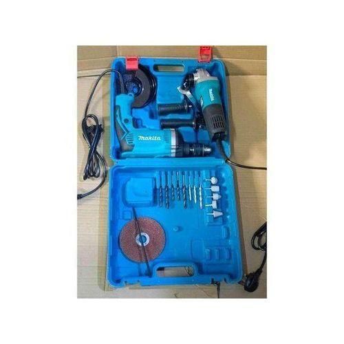 Makita Grinder And Drill Combo Set