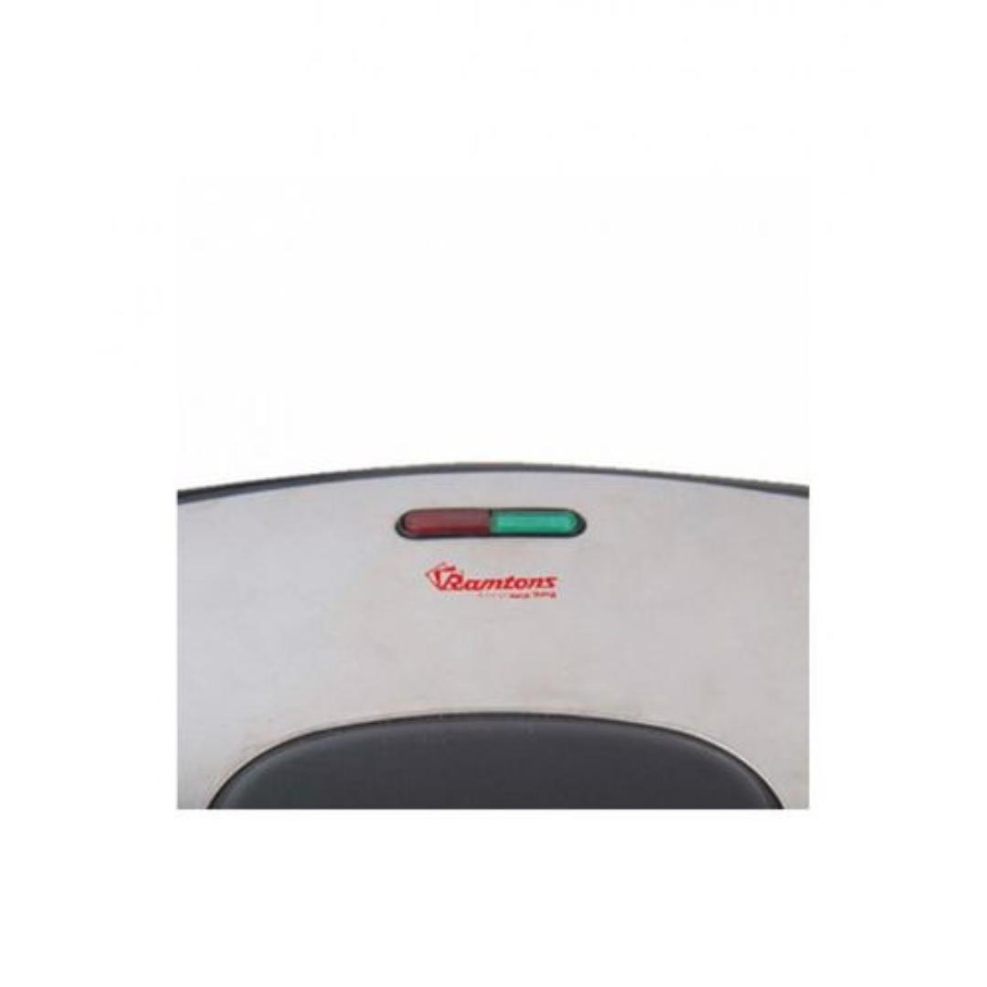 Ramtons RM/478 2 Slice Metal Top Sandwich Toaster - Black & Metal (1YR WRTY)
250W