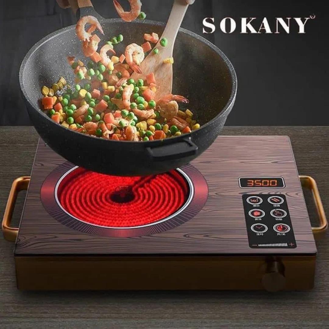 Sokany Radiant Induction Cooker Single Plate 2000W Sokany radiant Electric Cooker Radiant Cooker Portable Electric High Quality Hot Plate