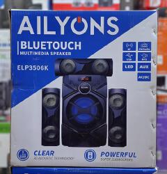 AILYONS Subwoofer ELP3506K 3.1CH  Home Theatre Multimedia Bluetooth Speaker System - Black (1YR WRTY)