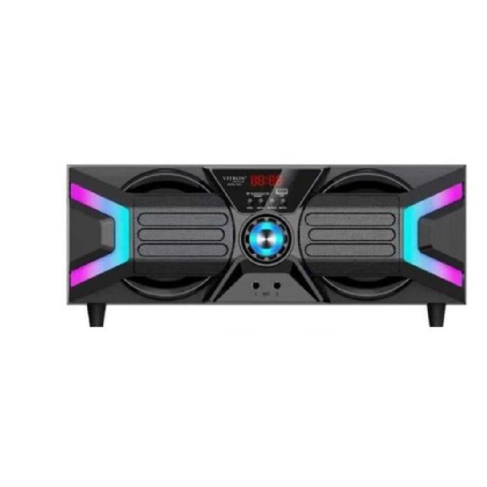 Vitron V622 Hi-fi Multimedia speaker system / Xbox speaker with Bluetooth FM radio USB and remote control 10000W PMPO. Vitron subwoofer / Home theater with AC&DC power input