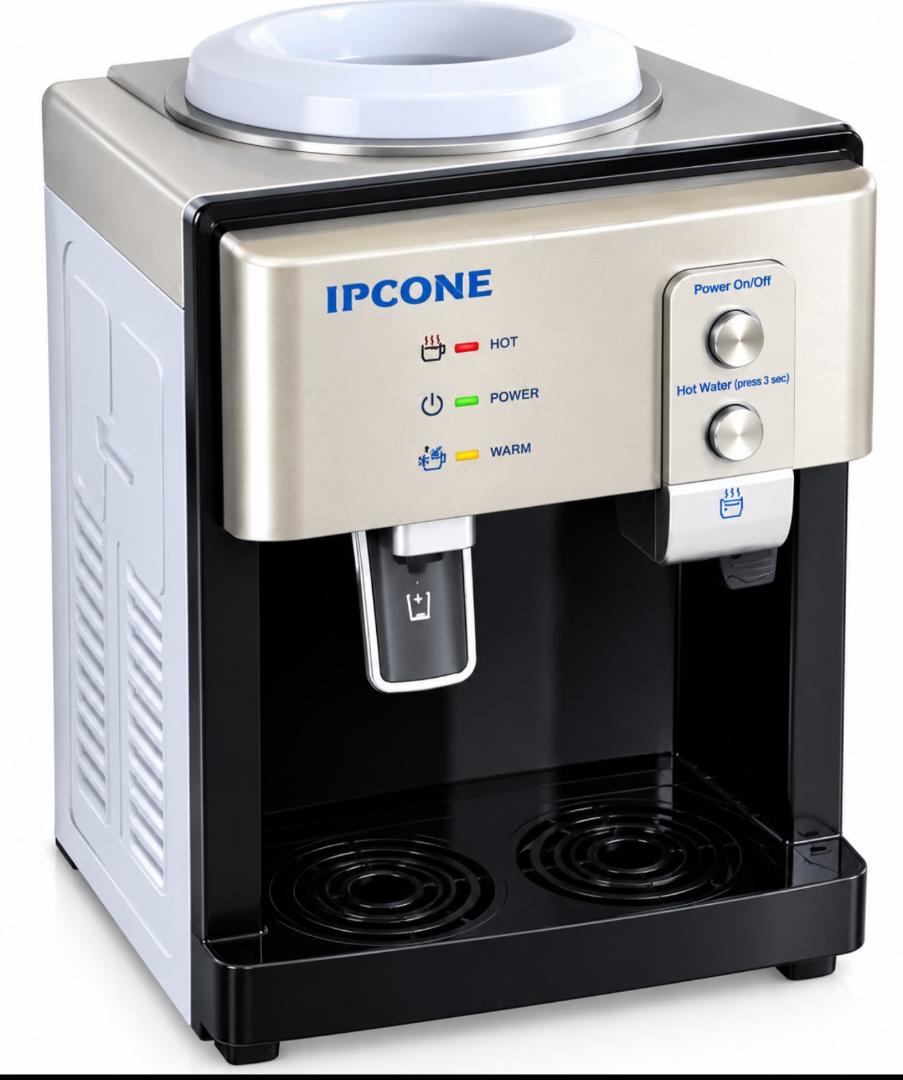 Ipcone water Dispenser Classic Table Top Hot And Normal Ipcone Water Dispenser champagne color