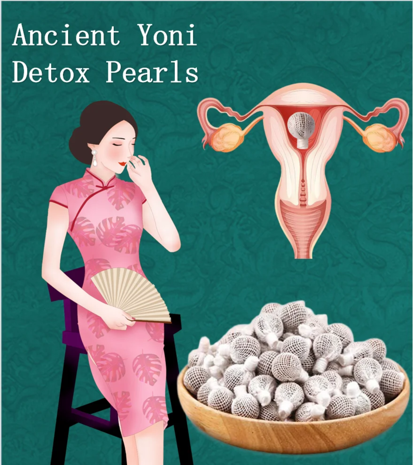 YONI DETOX PEARLS VAGINAL HERBAL DETOX WHITE PEARLS: CURES FUNGAL INFECTIONS - FIBROIDS - VAGINAL ODOR - CYST - STDS - INFERTILITY - DRYNESS - VAGINAL LOOSENESS, REGULATES MENSTRUAL CYCLE, PCOS, PID