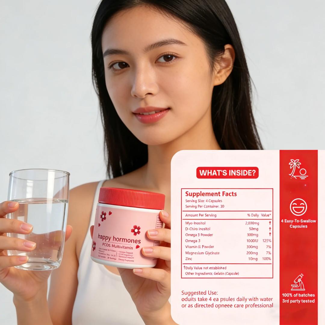 Compression Sale. Store Best price for WOMEN'S HAPPY HORMONES PCOS MULTIVITAMIN COMPLEX 120 ...