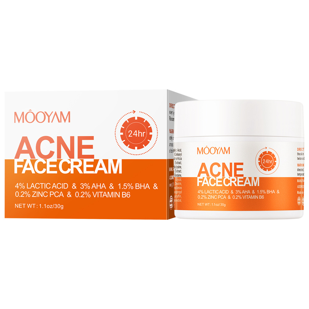 Mooyam Acne treatment Face Cream – Acne Treatment, Blemish Control, Exfoliating Cream for Clear Skin 30g Fast Delivery In Stock