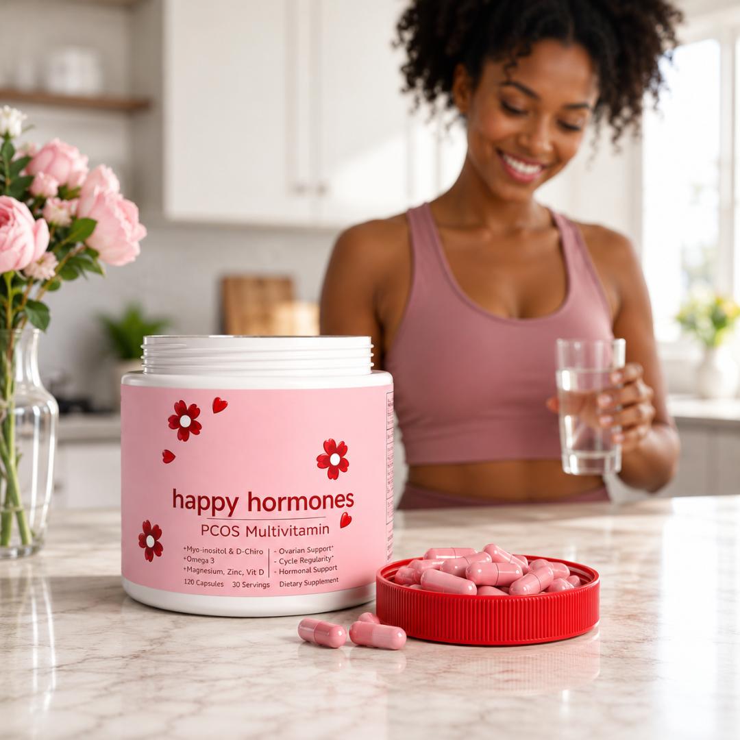 Compression Sale. Store Best price for WOMEN'S HAPPY HORMONES PCOS MULTIVITAMIN COMPLEX 120 ...